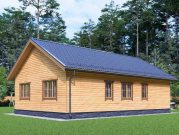 дома из бруса 8 на 12 1 этаж