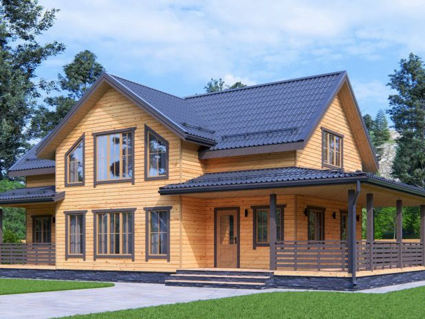 Дом из бруса 9х13 под ключ