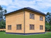 Проект двухэтажного дома 9х9