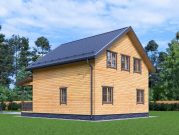 Двухэтажный проект дома 8 на 10