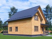 Проект двухэтажного дома 10 на 10