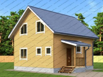 Дом из бруса "Боярин"