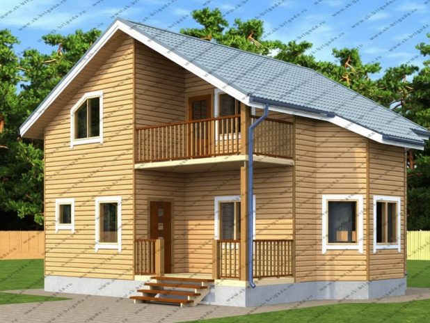 Дом из бруса «Варяг» под ключ