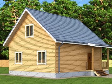 Дом из бруса "Пересвет"