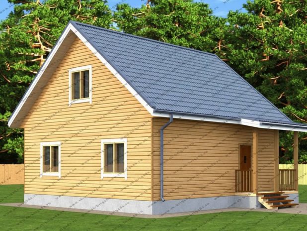 Дом из бруса «Пересвет» под ключ