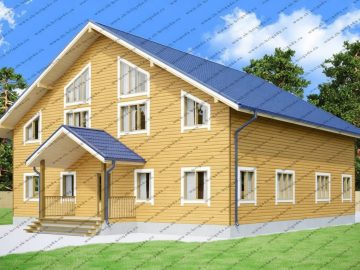 Таунхаус на 4 семьи с отдельными входами