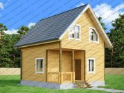 Дом из профилированного бруса 6х7