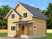 Рациональный проект брусового дома