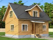 Дом из бруса 6х9 для постоянного проживания