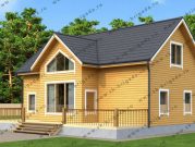 Дом 9 на 12 с мансардой и террасой