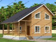 Дачный дом 6х7 с печкой