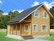 Дома 7х8,5 из бруса