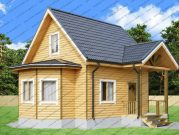 Дом 6 на 6 из профилированного бруса