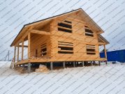 Деревянный дом 8 на 9