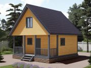 Баня из профилированного бруса 6х6