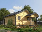 Баня из бруса 6х6 пятистенок