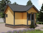 Баня 4 на 6 из профилированного бруса