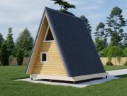 Дом А-фрейм 4х4