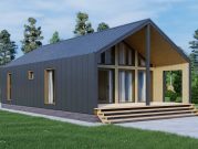 Одноэтажный Барнхаус со вторым светом