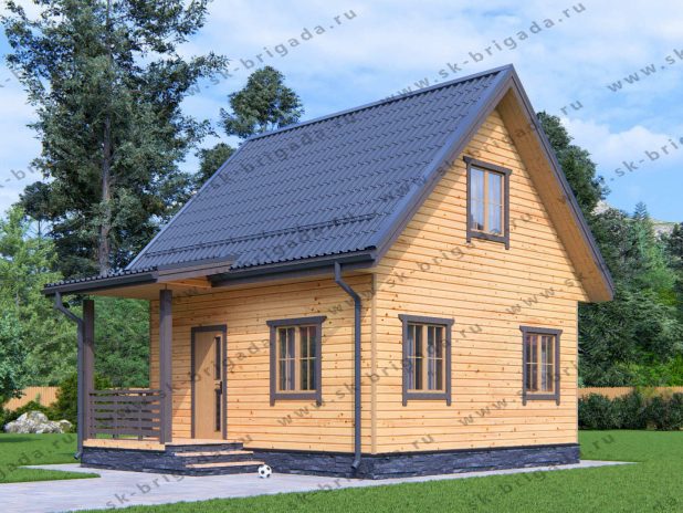 Каркас дома 6х6