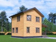 частный дом с тамбуром