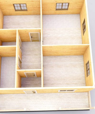 3D план этажа