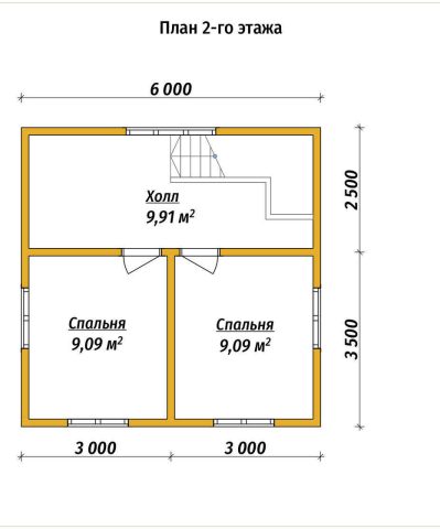 План 2 этажа